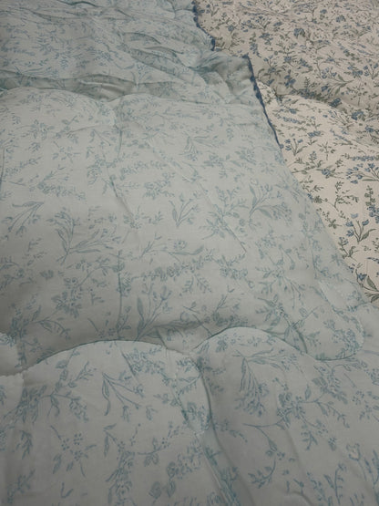 Korean 100% Modal Floral Comforter with Corn Fibre Polarfil Filling