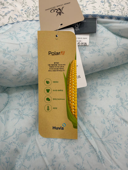 Korean 100% Modal Floral Comforter with Corn Fibre Polarfil Filling