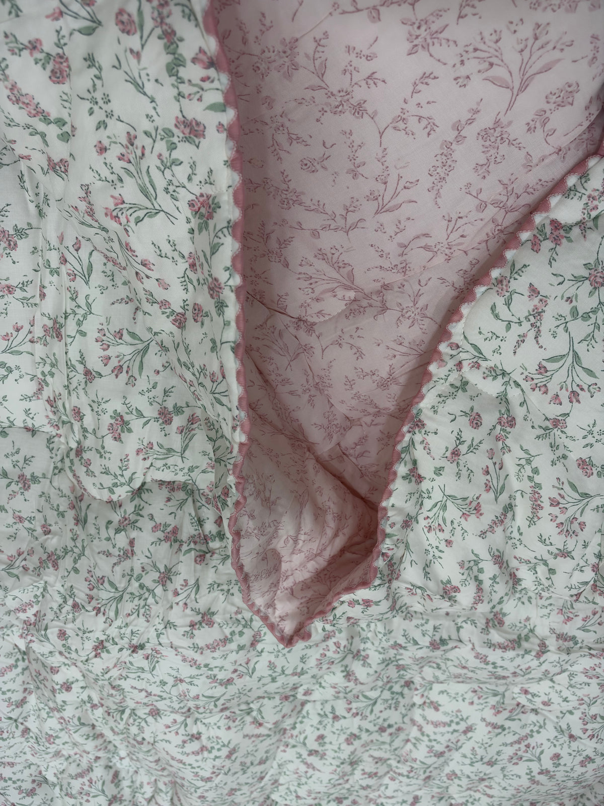 Korean 100% Modal Floral Comforter with Corn Fibre Polarfil Filling