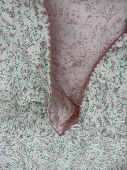 Korean 100% Modal Floral Comforter with Corn Fibre Polarfil Filling
