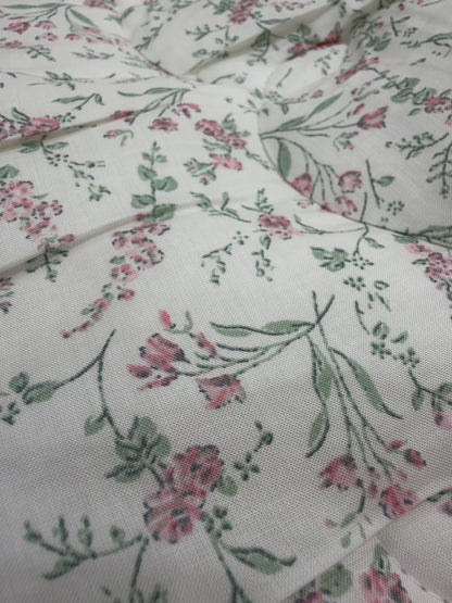 Korean 100% Modal Floral Comforter with Corn Fibre Polarfil Filling