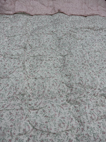 Korean 100% Modal Floral Comforter with Corn Fibre Polarfil Filling
