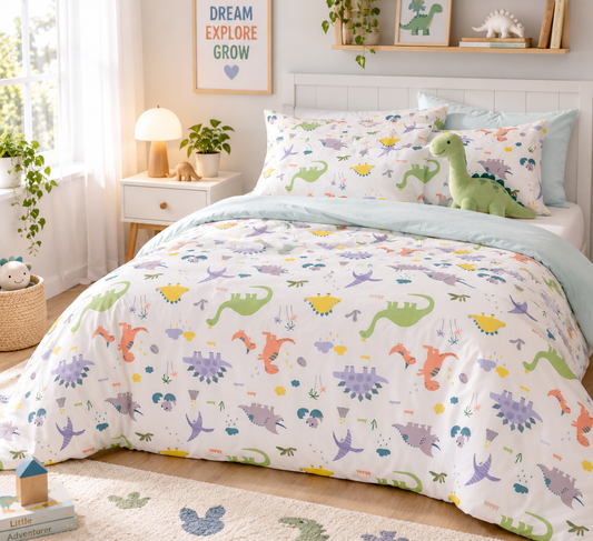 [Kozy House] Korean Ice Cooling Blanket Dinosaur Summer Blanket