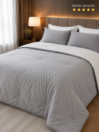 [Kozy House] Korean Hotel Quality High-Density 100% Cotton Comforter with Corn Fibre Filling