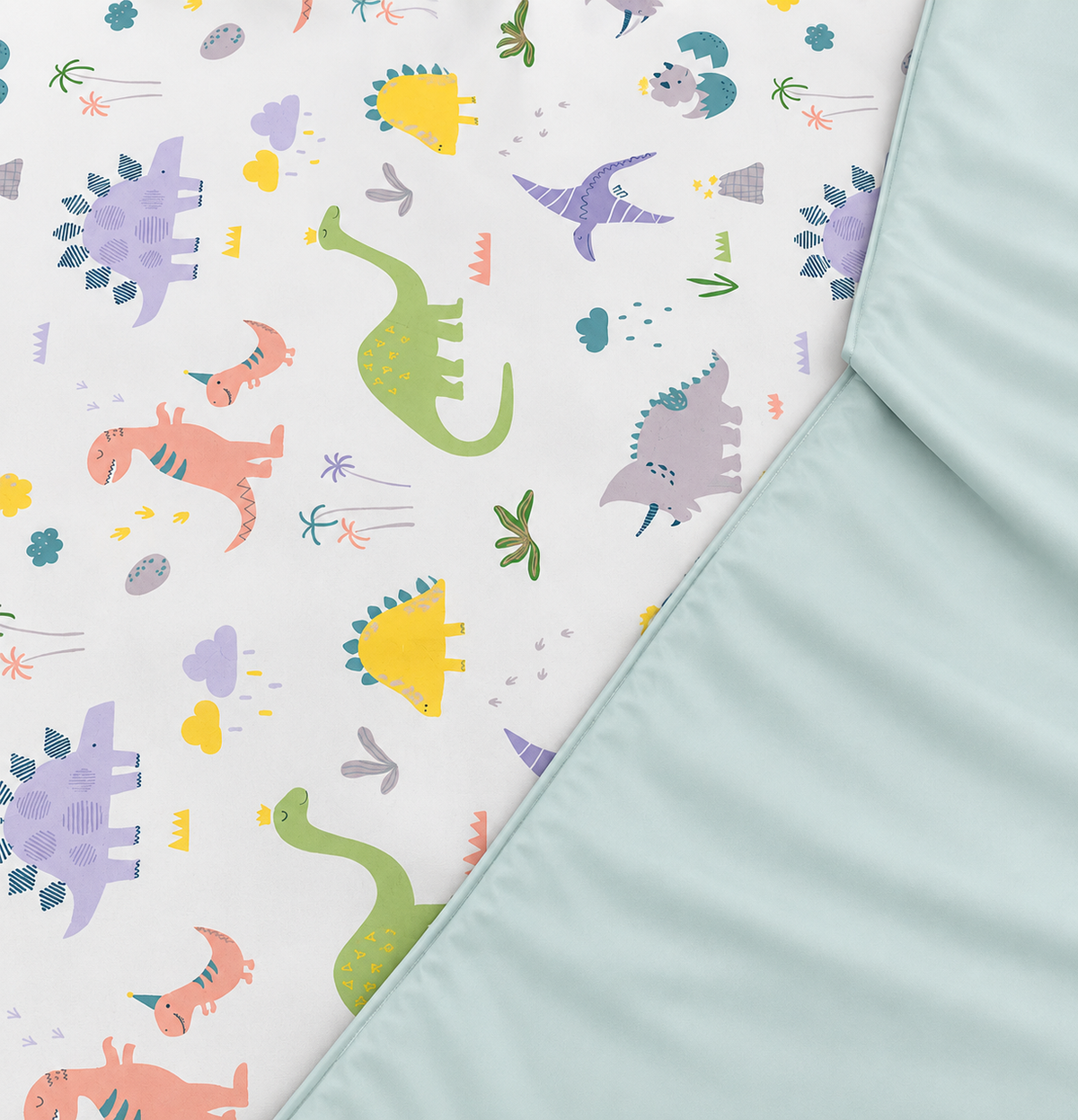 [Kozy House] Korean Ice Cooling Blanket Dinosaur Summer Blanket