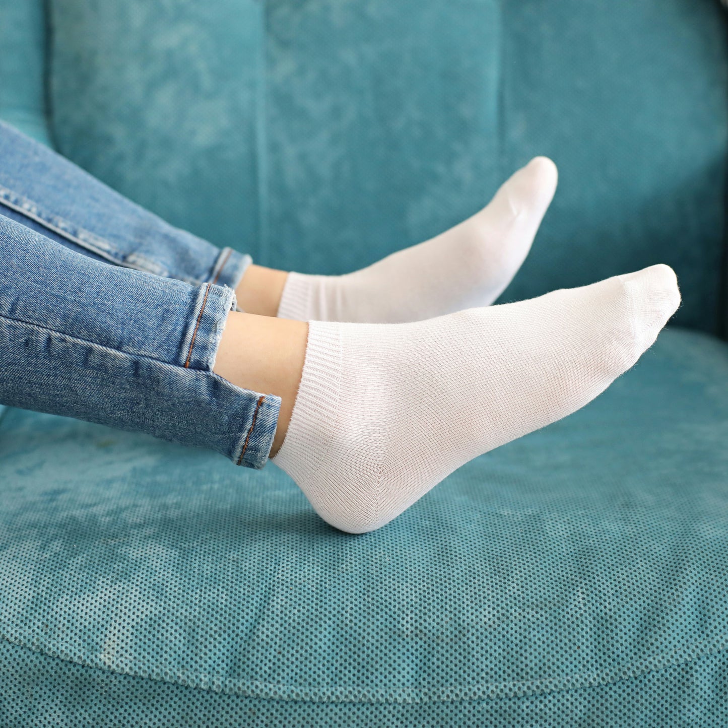 [Kozy House] 3 Pairs Premium Korean Combed Cotton Sneaker Socks